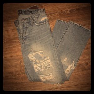 Hollister Vintage High Rise straight jeans